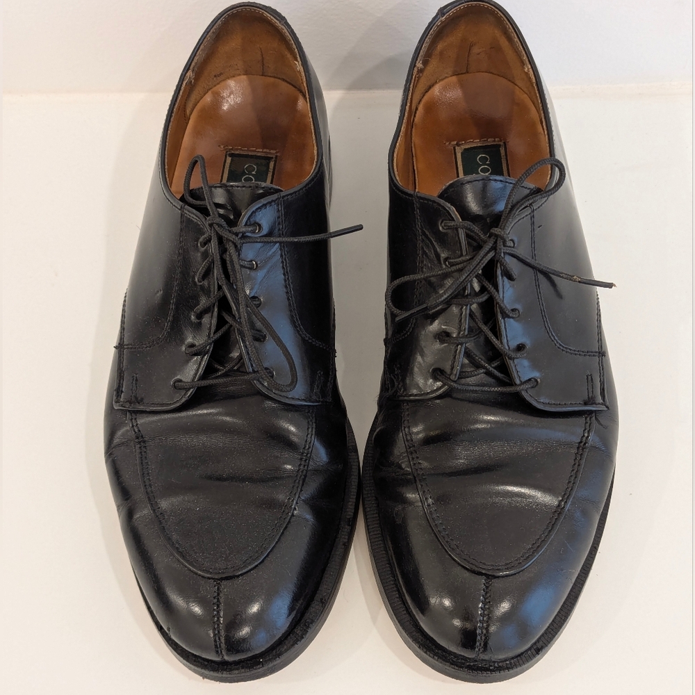 Cole Haan Black Split Toe Lyons Oxfords